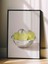 Siyah Çerçeveli Tablo, Kasede Limon Minimal Çizim, Mutfak Dekoru Poster No: 109559 2