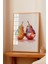 Ahşap Çerçeveli Tablo, Parlak Armut Çiftli Minimal Çizim, Mutfak Dekoru Poster No: 109417 2