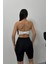 Kadın Crop Top Straplez Basic Sırtı Kopçalı Büstiyer 7