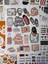 600 Adet Sticker Book 24X17 cm 16 Sayfa Özel Tasarım Sticker Kitabı, Etiket 5