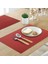 Amerikan Servis Sunum Altlığı 4 Adet Kaymaz Isıya Dayanıklı Leke Tutmaz Yıkanabilir Pvc 45 x 30 cm 3