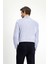 Uzun Kol Slim Fit Dar Kesim Klasik Ekose Pamuk Gömlek 4