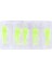 Silikon Kurt Yem - 1,1g 55MM - Fishack Wormix - 1 Adet - Uv - Fluo Green - Karides Kokulu 4