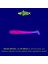 Silikon Kurt Yem - 1,1g 55MM - Fishack Wormix - 1 Adet - Uv - Pembe - Karides Kokulu 2