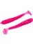 Silikon Kurt Yem - 1,1g 55MM - Fishack Wormix - 1 Adet - Uv - Pembe - Karides Kokulu 3