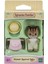 Sylvanian Families Sincap Walnut Squirrel Baby Figür Ceviz Sincabı + Şapka & Çanta Seti - 4/5 cm 5