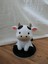 Mini Moo – 3D Baskılı Sevimli Inek Figürü -Sallanan Kafa Modelli 1