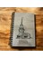 Istanbul Kız Kulesi Baskılı Ahşap Kapak Organik Not Hatıra Defteri 1