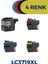 LC-3719XL (LC3719XL) Muadil Kartuş Seti 4renk MFC-J2330, J2730, J3530, J3930 Yazıcı Uyumlu 3