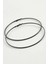 Zincir Desenli Metal Halka Küpe 8-9-10 cm 1
