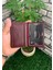 Bordo Hakiki Deri Kartlık Erkek / Kadın P1169 2