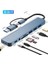 In 1 Usb/type-C To USB A, USB C-Sd ve Micro Sd Macbook Ile Uyumlu Çevirici Adaptör Çok Portlu Çoklayıcı 8in1 USB Hub 3