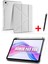 Honor Pad X9A Uyumlu Trifolding Kalem Bölmeli Silikon Kılıf, Ekran Koruyucu ve Kalem Set 1