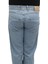Fistan Store Erkek Buz Mavisi Yüksek Bel Rahat Kesim Boru Paça Büyük Beden Jean Pantolon 5