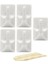 61330 5 Pc 30 x 20 mm Removable Adhesive Hooks 1