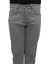 Fistan Store Erkek Gri Yüksek Bel Rahat Kesim Boru Paça Büyük Beden Jean Pantolon 2