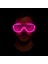Pembe LED Işıklı Parti Gözlüğü - Neon Glow Şerit Gözlük 3 Modlu (4887) 3