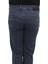 Fistan Store Erkek Lacivert Yüksek Bel Rahat Kesim Boru Paça Büyük Beden Jean Pantolon 5