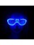 Mavi Led Işıklı Parti Gözlüğü - Neon Glow Şerit Gözlük 3 Modlu (4915) Go-53-vice/(1395) 3