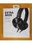 ESLIFETECH26AKSESUAR MDR-XB450AP Extra Bass Kulaküstü Kablolu Kulaklık Mikrofonlu Start-Stoptuşlu Siyah 2