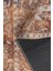 Cape Vidal Eskitme Turuncu Polyester Dikdörtgen Modern Desenli Pamuk Makinada Yıkanabilir Hav Toz Vermez Leke Tutmayan Kaymaz Taban Dijital Makine Baskı Salon Yolluk Mutfak Halı 4