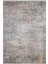 Dorud Antrasit Göbekli Etnik Modern Desenli Makinada Yıkanabilir Hav Toz Vermez Leke Tutmayan Kaymaz Taban Dijital Makine Baskı Salon Yolluk Mutfak Halı 1