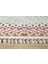 Kartuzy Krem Göbekli Etnik Modern Desenli Pamuk Makinada Yıkanabilir Hav Toz Vermez Leke Tutmayan Kaymaz Taban Dijital Makine Baskı Salon Yolluk Mutfak Halı 3