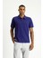 Polo Yaka Regular Fit Nakışlı Pamuk Tişört 3