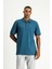 Polo Yaka Regular Fit Nakışlı Pamuk Tişört 1