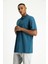 Polo Yaka Regular Fit Nakışlı Pamuk Tişört 5