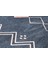 Helmond Geometrik Antrasit Polyester Dikdörtgen Modern Desenli Pamuk Makinada Yıkanabilir Hav Toz Vermez Leke Tutmayan Kaymaz Taban Dijital Makine Baskı Salon Yolluk Mutfak Halı 4