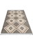 Primrose Gri Geometrik Etnik Modern Desenli Bambu Makinada Yıkanabilir Hav Toz Vermez Leke Tutmayan Kaymaz Taban Dijital Makine Baskı Salon Yolluk Mutfak Halı 2