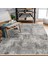 Eskitme Gri Pamuk Dikdörtgen Modern Desenli Pamuk Makinada Yıkanabilir Hav Toz Vermez Leke Tutmayan Kaymaz Taban Dijital Makine Baskı Salon Yolluk Mutfak Halı 4