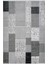 Delaney Patchwork Gri Pamuk Kare Modern Desenli Akrilik Hav Vermeyen Leke Tutmayan Kolay Temizlenen Yumuşak Makine Salon Yolluk Mutfak Halı 1