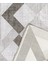 Dunsborough Geometrik Gri Akrilik Dikdörtgen Modern Desenli Akrilik Hav Vermeyen Leke Tutmayan Kolay Temizlenen Yumuşak Makine Salon Yolluk Mutfak Halı 3