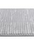 Alice Gri Çizgili Etnik Modern Desenli Pamuk Hav Vermeyen Leke Tutmayan Kolay Temizlenen Yumuşak Makine Salon Yolluk Mutfak Halı 4