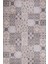 Glaslow Patchwork Pembe Polyester Dikdörtgen Modern Desenli Pamuk Makinada Yıkanabilir Hav Toz Vermez Leke Tutmayan Kaymaz Taban Dijital Makine Baskı Salon Yolluk Mutfak Halı 1
