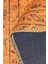 Chelmsford Klasik Turuncu Polyester Dikdörtgen Modern Desenli Pamuk Makinada Yıkanabilir Hav Toz Vermez Leke Tutmayan Kaymaz Taban Dijital Makine Baskı Salon Yolluk Mutfak Halı 3