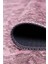 Bangor Klasik Pembe Polyester Dikdörtgen Modern Desenli Pamuk Makinada Yıkanabilir Hav Toz Vermez Leke Tutmayan Kaymaz Taban Dijital Makine Baskı Salon Yolluk Mutfak Halı 3