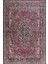 Carlisle Klasik Bordo Polyester Dikdörtgen Modern Desenli Pamuk Makinada Yıkanabilir Hav Toz Vermez Leke Tutmayan Kaymaz Taban Dijital Makine Baskı Salon Yolluk Mutfak Halı 1