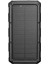 P120 12000MAH Prm 2-Usb+Type-C+Micro LED LAMBA+1.2W Solar Panelli Siyah Taşınabilir Power 8