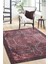 Exeter Klasik Bordo Polyester Dikdörtgen Modern Desenli Pamuk Makinada Yıkanabilir Hav Toz Vermez Leke Tutmayan Kaymaz Taban Dijital Makine Baskı Salon Yolluk Mutfak Halı 2