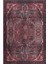 Exeter Klasik Bordo Polyester Dikdörtgen Modern Desenli Pamuk Makinada Yıkanabilir Hav Toz Vermez Leke Tutmayan Kaymaz Taban Dijital Makine Baskı Salon Yolluk Mutfak Halı 1