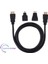 3in1 HDMI Kablo Set - Micro ve Mini HDMI Set - 1.5m 1