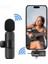 K9-C1 Wireless 3ın1 Kablosuz Type-C - Lightning 3,5mm Jak - Tekli Kablosuz Yaka Mikrofonu 2