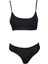 Pedli Ip Askılı Yarım Atlet Büstiyer Külot Takım Siyah 1