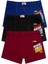 Erkek Çocuk Boxer 3'lü Baskılı (%96 Pamuk - %4 Elastan) 1