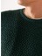 Regular Fit Normal Kesim Bisiklet Yaka Yeşil Triko Kazak 9