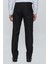 Siyah Gabardin Yan Cep Açık Paça Basic Comfort Fit Esnek Pantolon 1003255005 9