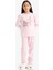 Kız Çocuk Pijama Takımı Baskılı Uzun Kollu Üst Desenli Uzun Alt F6215A825WN 2
